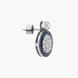 Ileana Makri 18K White Gold Diran Studs