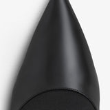 Alaia Noir Elastic Pumps