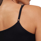 Falke Top Round-Neck Daily Climate Control in Black