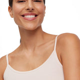 Falke Top Round-Neck Daily Climate Control in Oatmeal