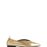 CO Leather Pointed Elasticized Slipper