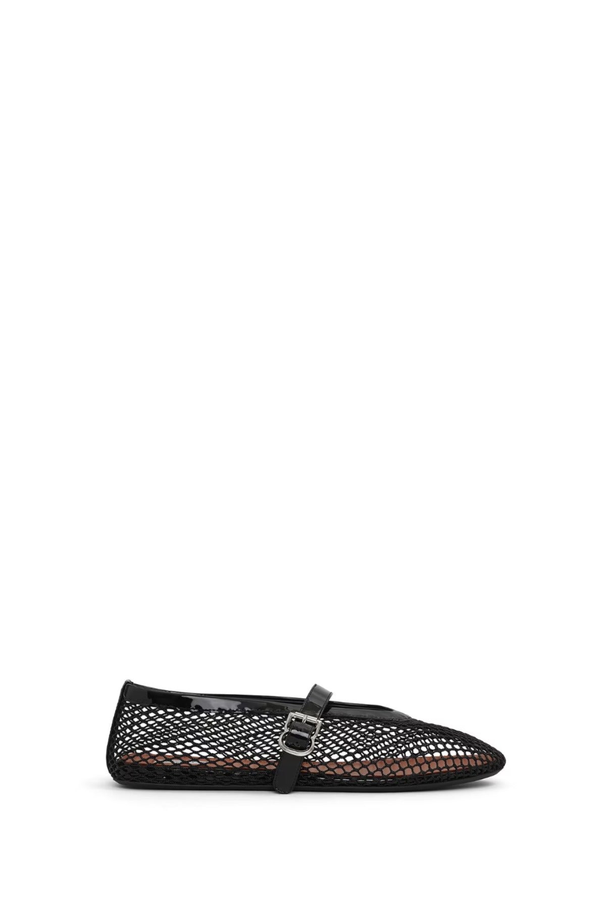 Alaia Fishnet Ballet Flats – A'MAREE'S