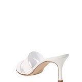 Manolo Blahnik Iacopo Open Toe Mule in White