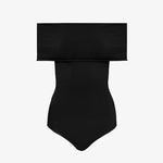 Alaia-off-the-shoulder-bodysuit-black-amarees