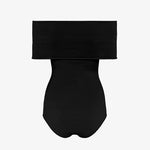 Alaia-off-the-shoulder-bodysuit-black-amarees