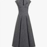 Alaia Granite Flared Dress
