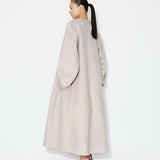 Alaia Beige Cashmere Long Coat