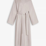 Alaia Beige Cashmere Long Coat