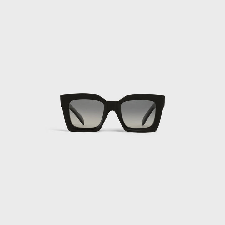 Black Bold 3 Dot Sunglasses
