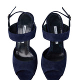 Manolo Blahnik Khiko Ankle Strap Slingback