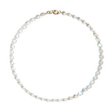 Marie-Hélène De Taillac 20K Yellow Gold Rainbow Moonstone 21" Lady Like Necklace