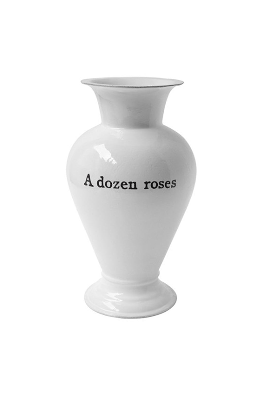 A Dozen Roses Vase