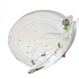 3D Tulip and the Snail Decorative Plate