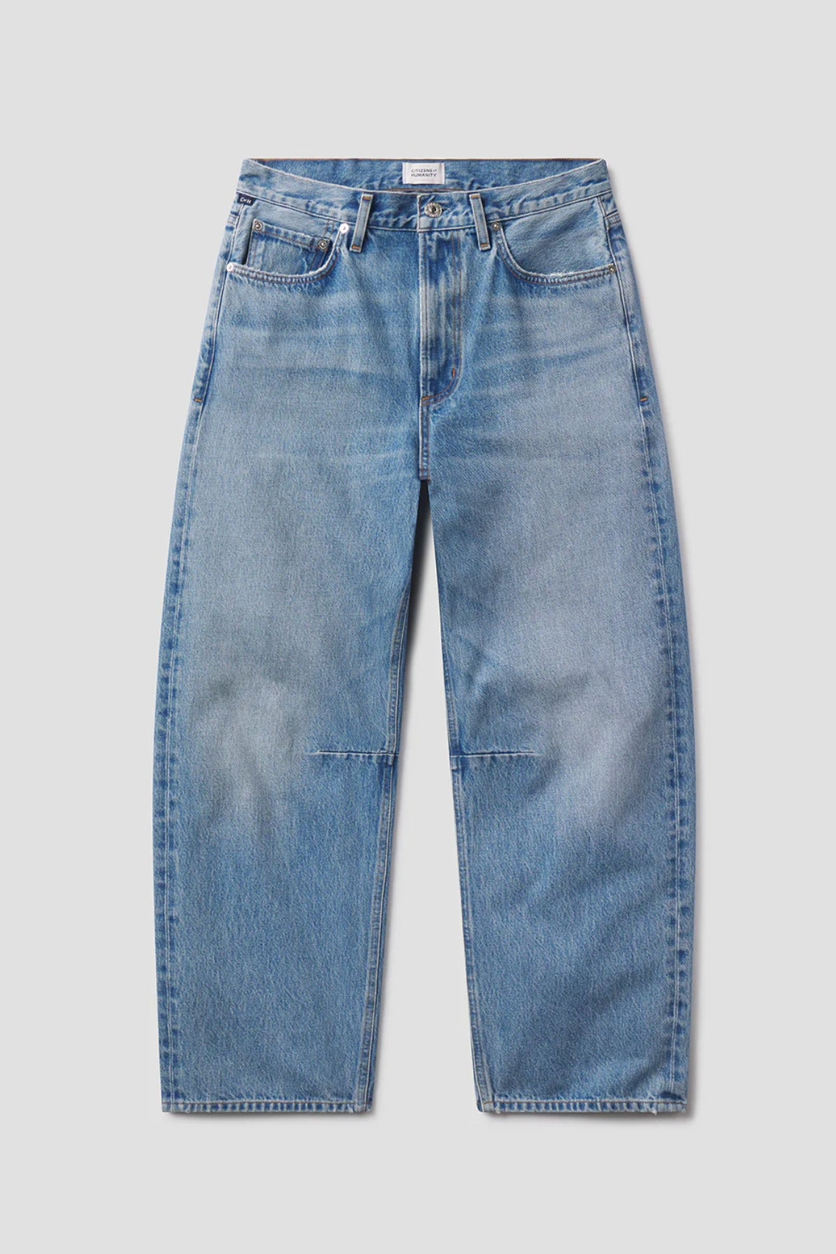 Front view of miro jean in corrin on white background, with no model shown.