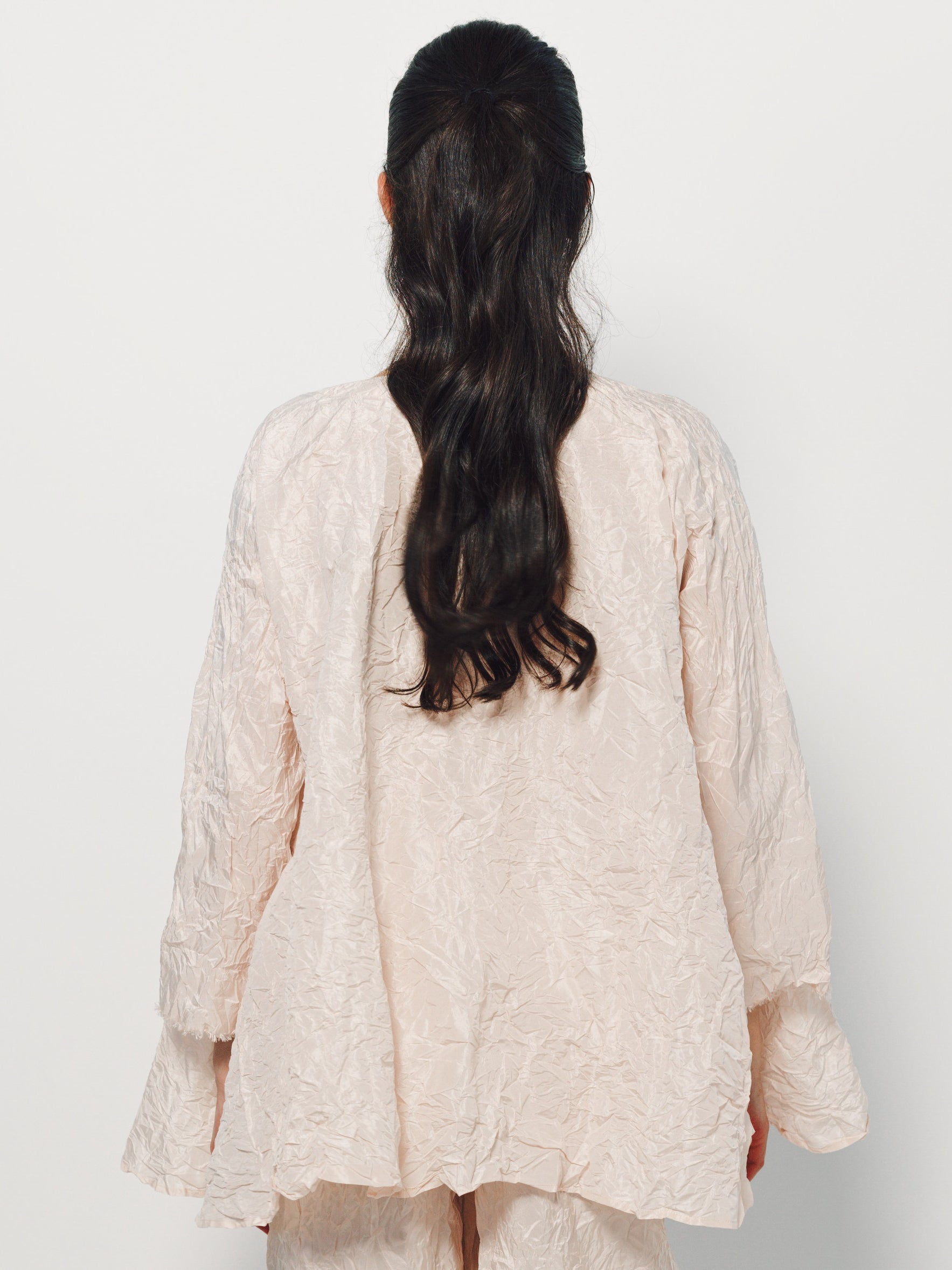 Spicchi Sn Collo Lavata Shirt - Rosa Pale Unique / Rosa Pale