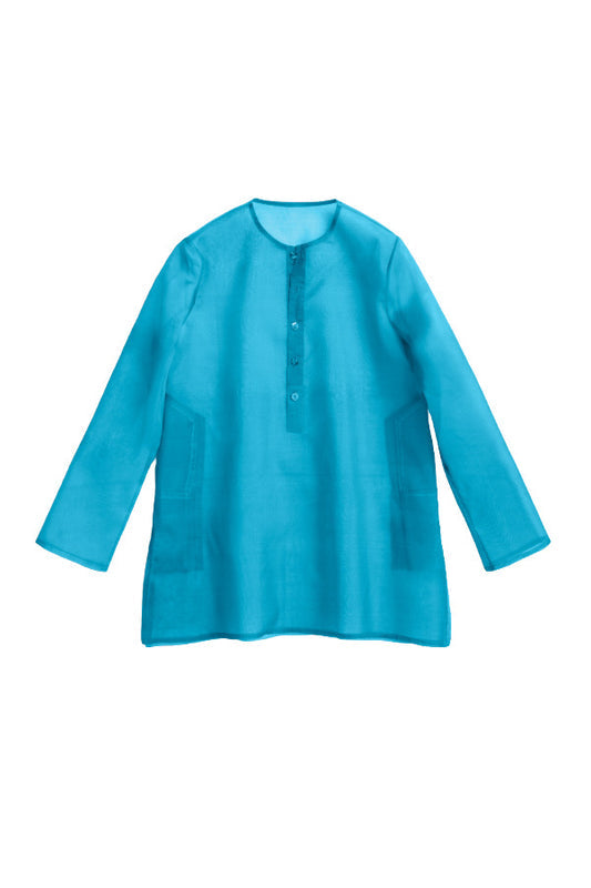 Front view of Tragonissi Simple Kurta on white background with no model shown.