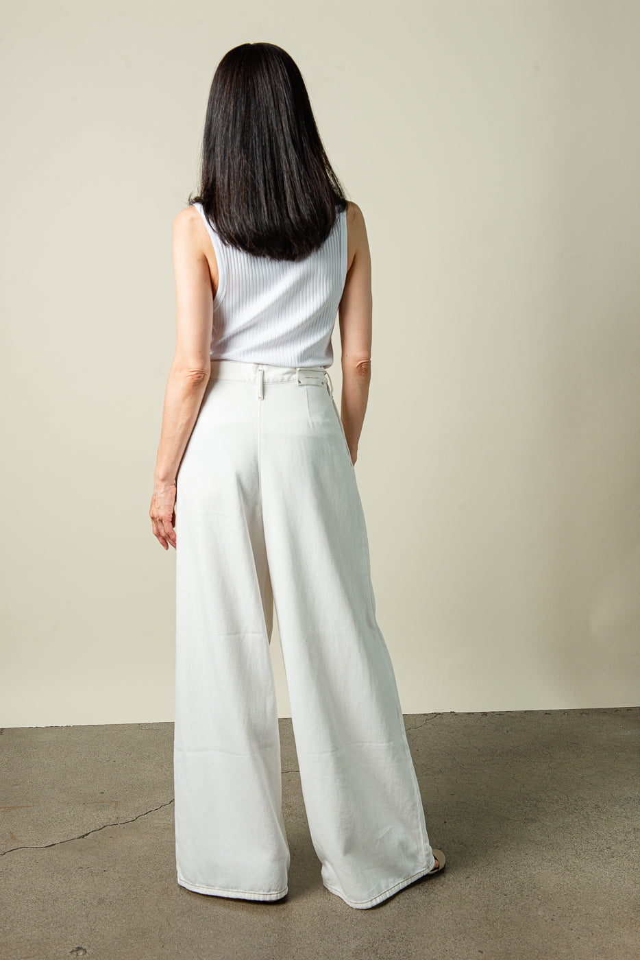 Pamplona Denim Pants S / Off White