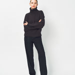 Extreme Cashmere No 434 Crop Xtra Sweater Dark Brown / One size