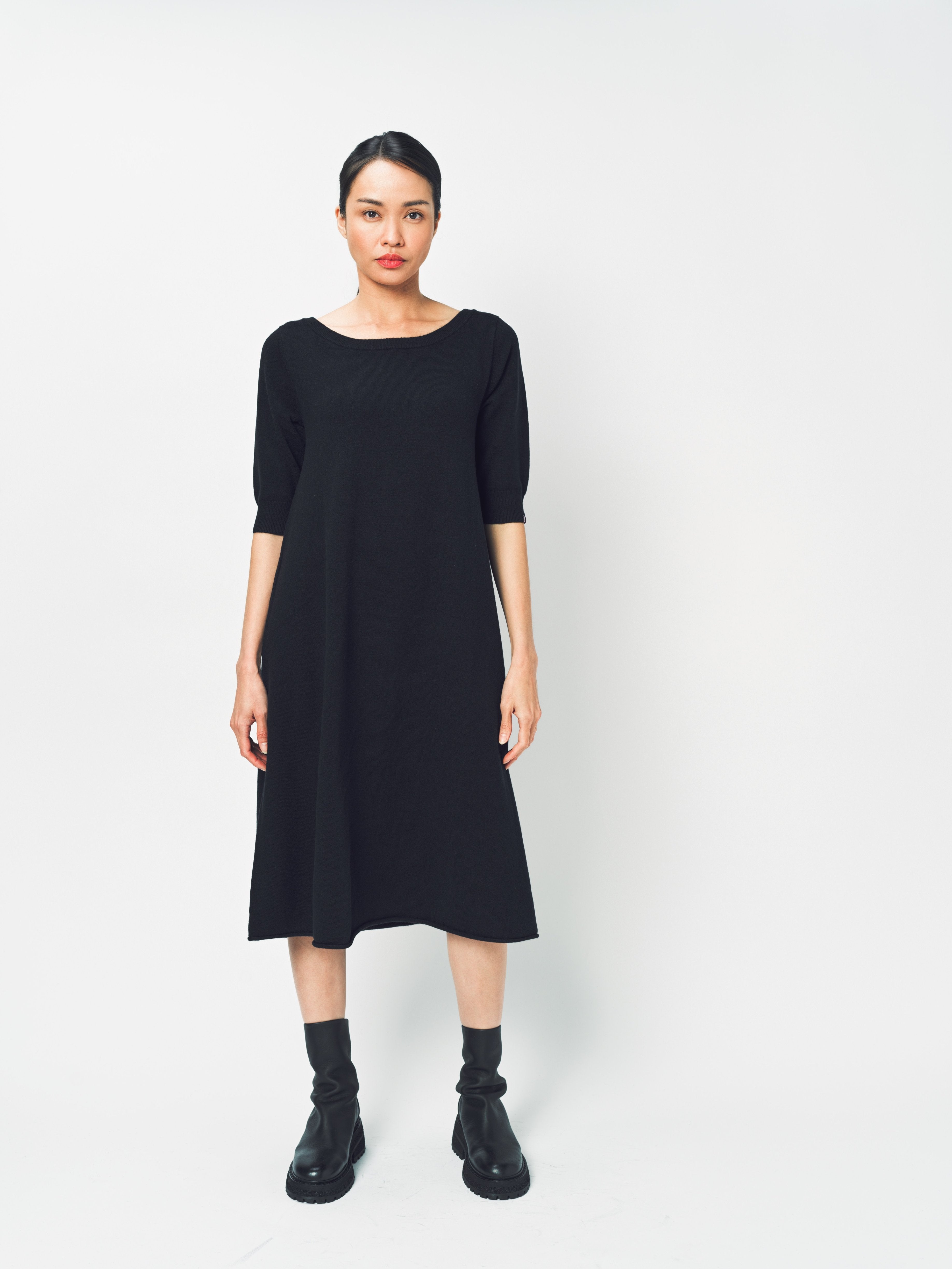 Extreme Cashmere No 439 Gina Dress Raven / One size