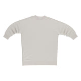 Front view of chalk sandra light dress on white background, with no model shown.