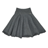 Front view of felt girl skirt on white background, with no model shown.