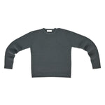 Front view of lake you sweater on white background, with no model shown.