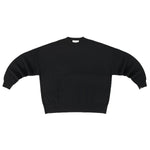 Front view of raven juna sweater on white background, with no model shown.