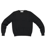 Front view of raven be classic sweater on white background, with no model shown.