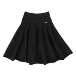 Front view of raven girl skirt on white background, with no model shown.