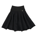 Front view of raven girl skirt on white background, with no model shown.