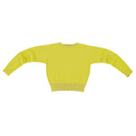 Front view of sunny belle sweater on white background, with no model shown.