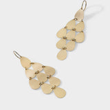 Irene Neuwirth 18K Yellow Gold 9 Drop Chandelier Earrings
