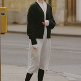 Extreme Cashmere No 371 Linda Dress in Snow