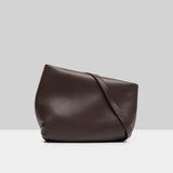 Back view of morro fanta shoulder bag on white background, with no model shown.