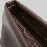 Zipper view of morro fanta shoulder bag on white background, with no model shown.