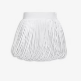 Alaia Blanc Fringed Leather Belt