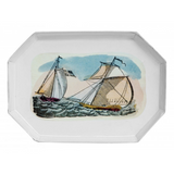 Astier de Villatte Sailboats Platter