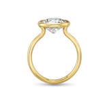 18K Yellow Gold "Cynthia" Old Euro Diamond Ring