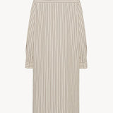 Back view of the midi dress with white background, no model shown.