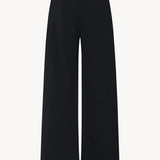 Back view of black gala pant on white background, with no model shown.