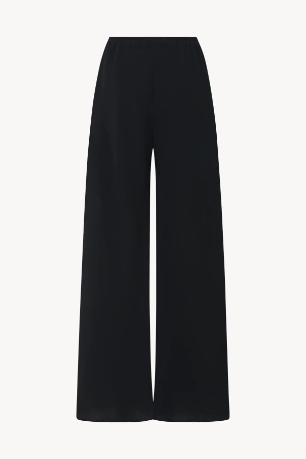 Back view of black gala pant on white background, with no model shown.