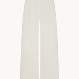 Front view of off white gala pant on white background, with no model shown.