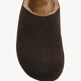 Overhead view of lacquer brown hudson slide on white background with no model shown.