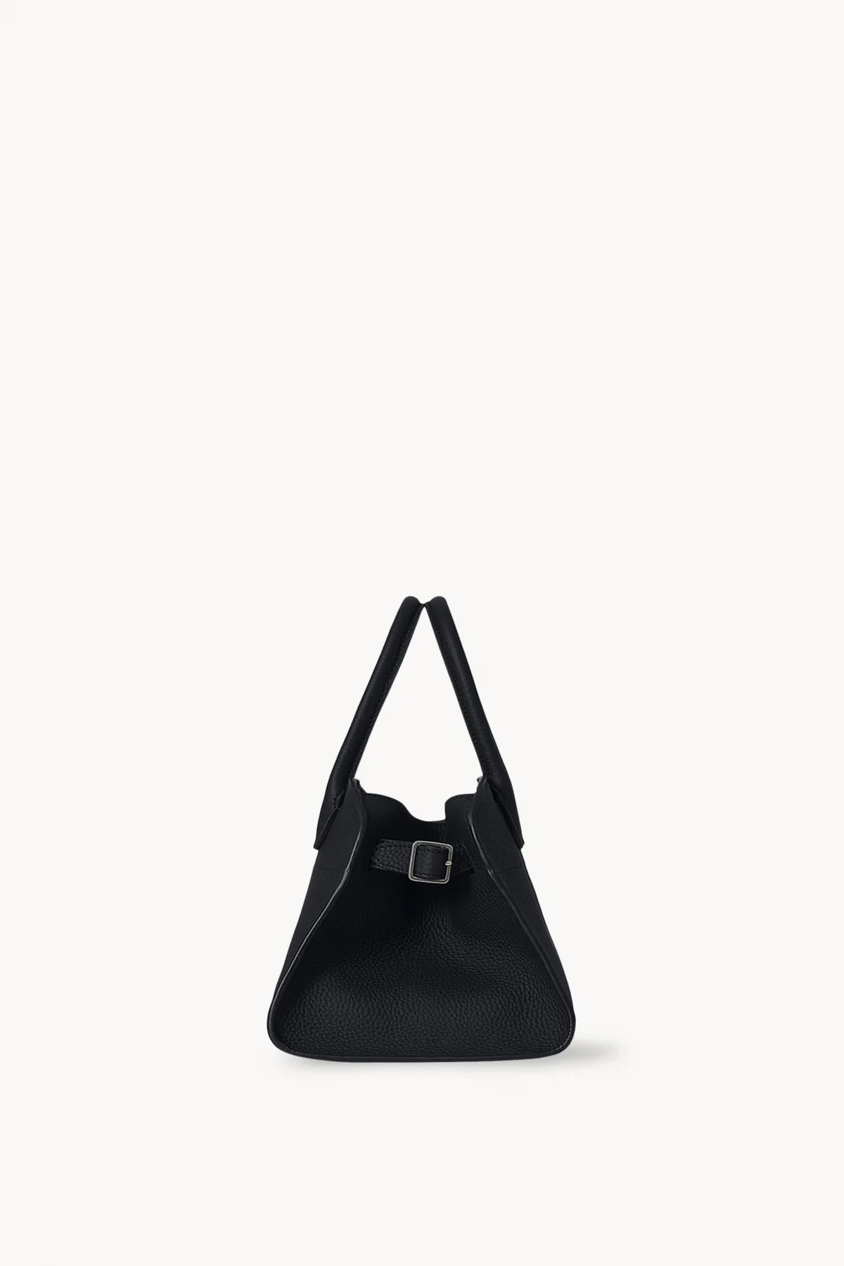 Side closeup view of the Margaux 10 bag on white background, no model shown