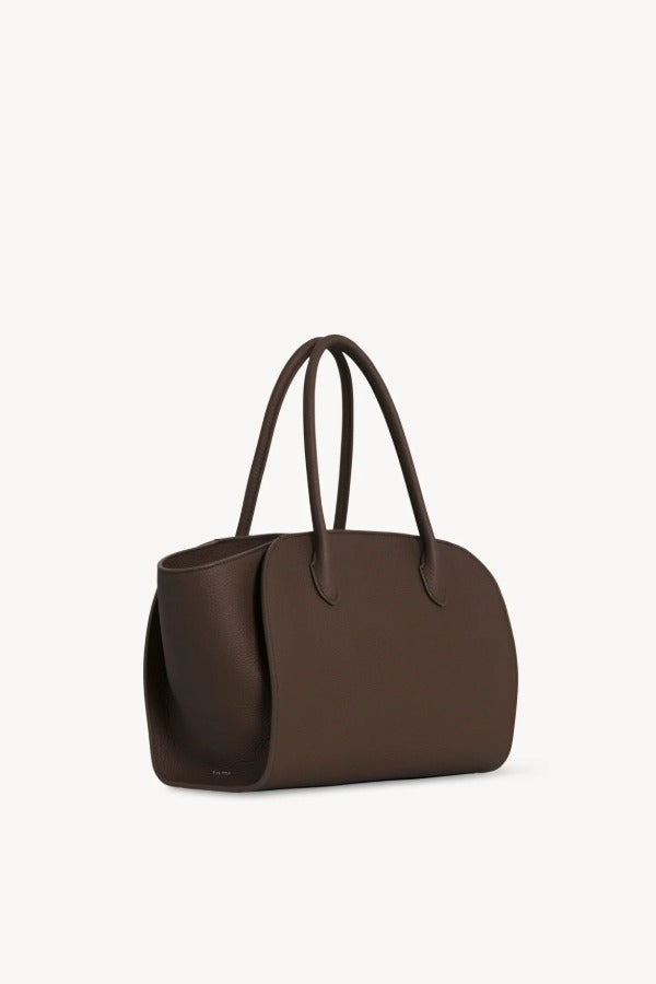 Front slanted view of dark olive marlo 12 bag on white background, with no model shown.