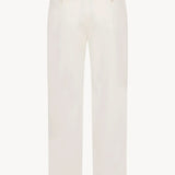 Back view of white belamy pant on white background, with no model shown.