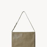 Front view of Sage Nan Shoulder Bag on white background with no model shown.
