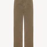Front view of taupe sharka pant on white background, with no model shown.