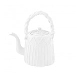 Astier de Villatte Teapot with Braided Handle