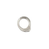 Ali Grace Sterling & Triple Diamond Stack Ring